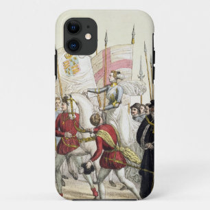 Coque iPhone 11 La Reine Elizabeth I (1530-1603) rassemblant les