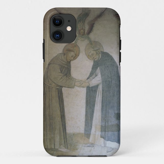 Coques Case-Mate iPhone La réunion de St Dominic et de St Francis (fresque (Dos)