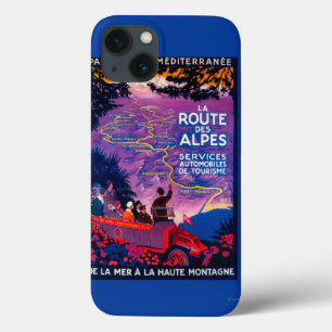 Etui iPhone Case-Mate La Route Des Alpes Vintage PosterEurope