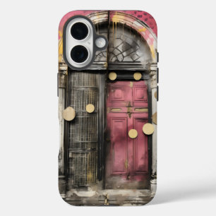 Coque Pour iPhone 16 La ruine de Door Grunge