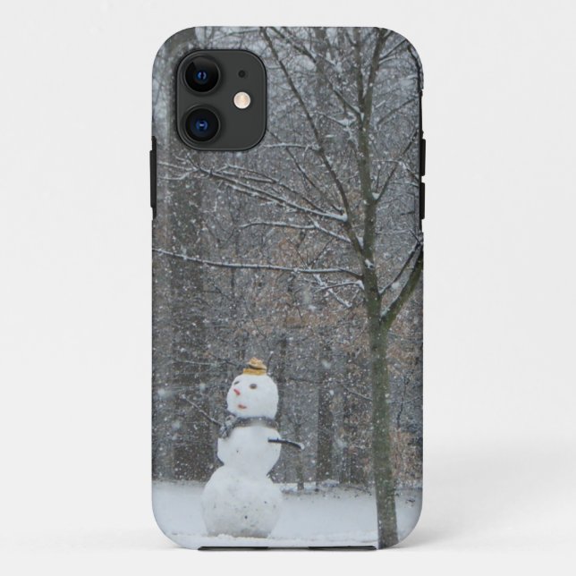 Coques Case-Mate iPhone La scène de neige hivernale du voisin (Dos)