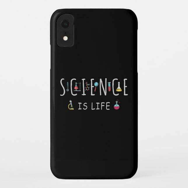 Coques Case-Mate iPhone La science est la vie (Dos)