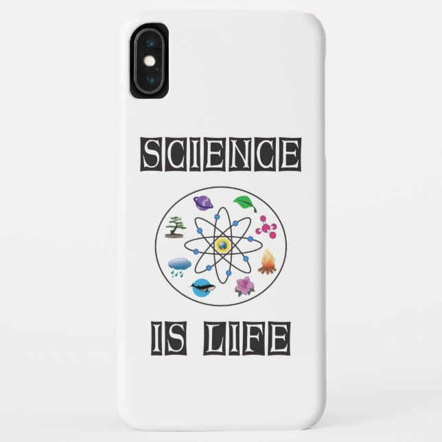 Coques Case-Mate iPhone La science est la vie (Dos)