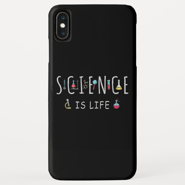 Coques Case-Mate iPhone La science est la vie (Dos)