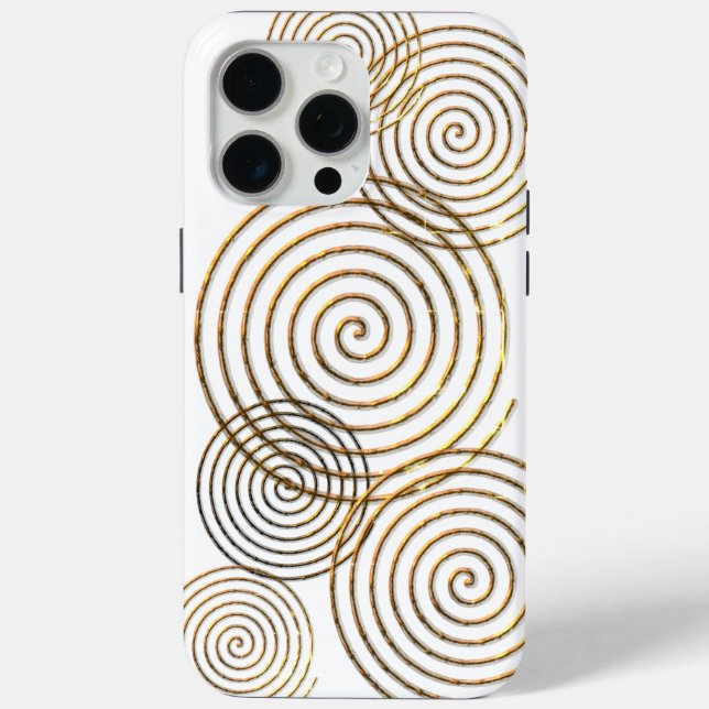 Coques Case-Mate iPhone La spirale celtique de la vie (Verso)