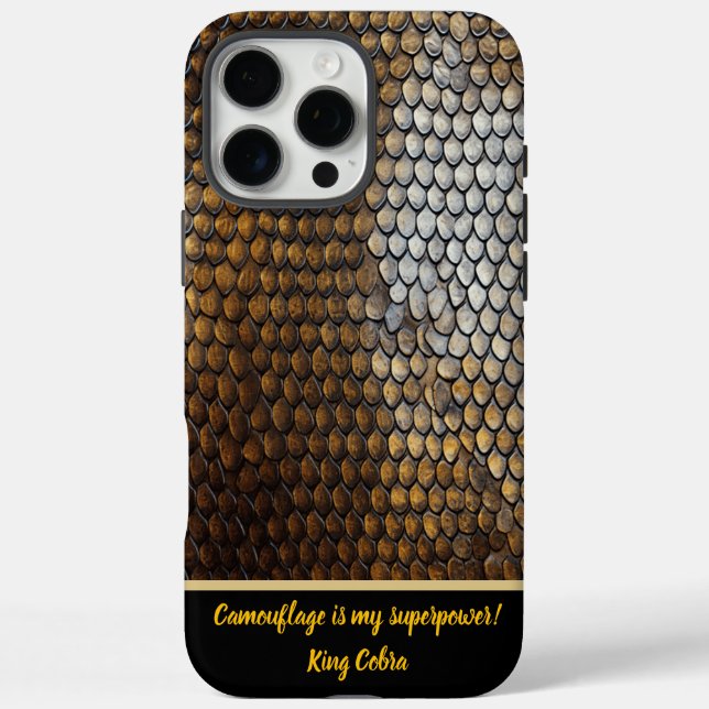 Coques Case-Mate iPhone La texture claire exquise des écailles serpentine (Verso)