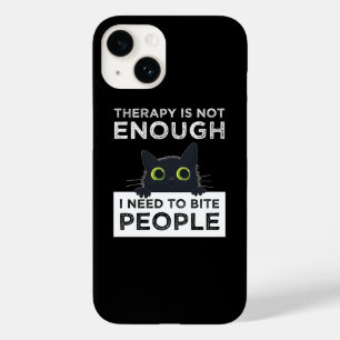 Coque Case-Mate iPhone La thérapie ne suffit pas - J'ai besoin de mordre