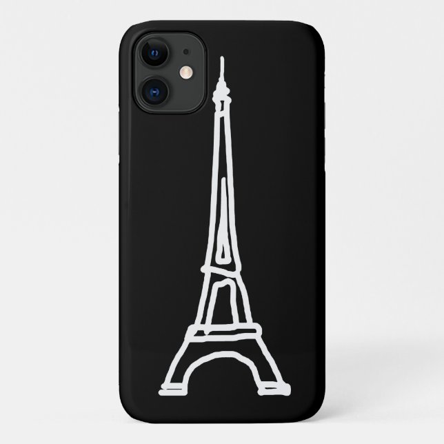 Coques Case-Mate iPhone La Tour Eiffel (Dos)