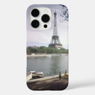 Coque iPhone 16 Pro La Tour Eiffel. Paris, vers 1960.