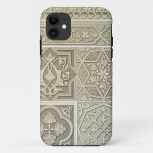 Coques Pour iPhone La tuile arabe conçoit (le litho de couleur)
