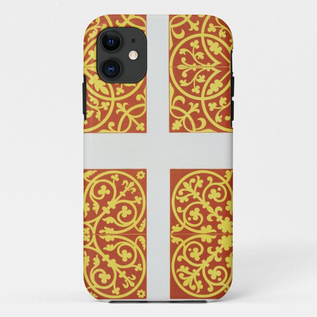 Coques Case-Mate iPhone La tuile du 13ème siècle conçoit, illustration de (Dos)
