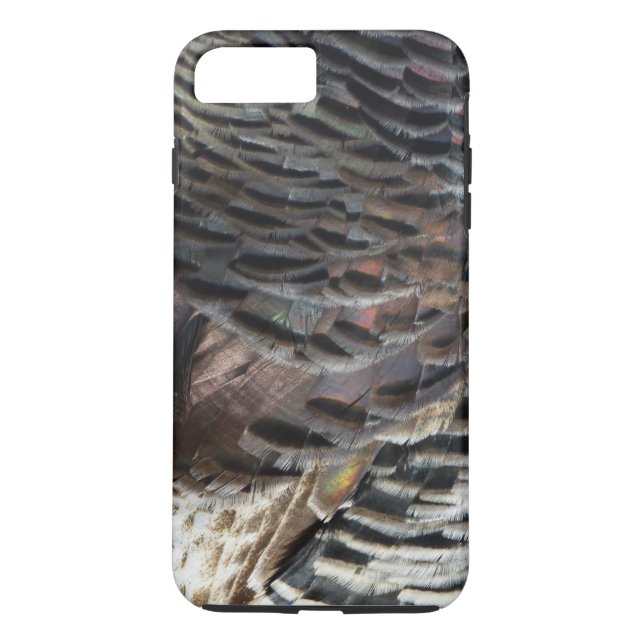 Coques Case-Mate iPhone La Turquie sauvage Plumes I Abstrait Nature Design (Dos)
