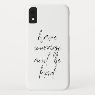 Case-Mate iPhone Case La Typographie Dessinée À La Main Ont Courage Être
