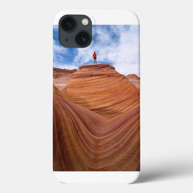 Coques Case-Mate iPhone La vague, Arizona - Désert Abstrait (Verso)