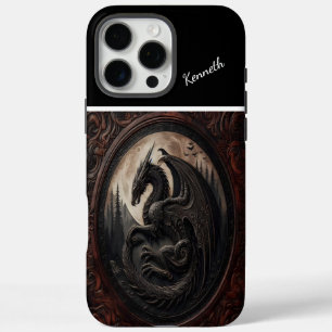 Coque iPhone 16 Pro Max La Veillée Lune du Dragon
