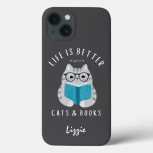 Case-Mate iPhone Case La vie amusante est meilleure avec les chats et li