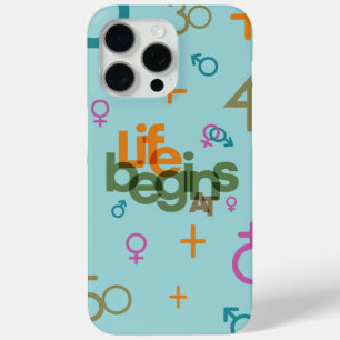 Coque Case-Mate iPhone La vie commence à (Personnaliser)