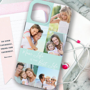 Case-Mate iPhone Case La vie de maman est la meilleure vie 5 Collage de