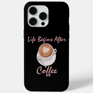Coque Case-Mate iPhone La vie de passionné de café commence après le café