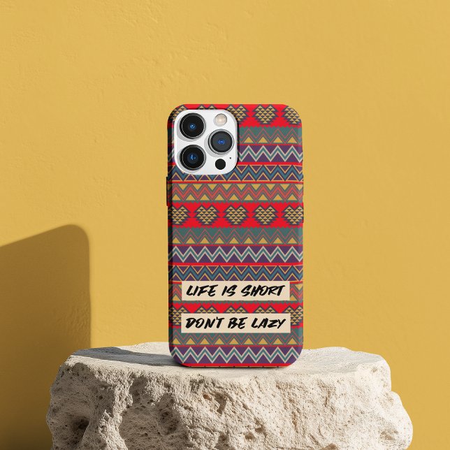 Coques Case-Mate iPhone La vie est courte, ne soyez pas éblouissante - Coe (Créateur téléchargé)