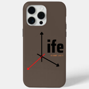 Coque Case-Mate iPhone la vie est courte, vivez-la