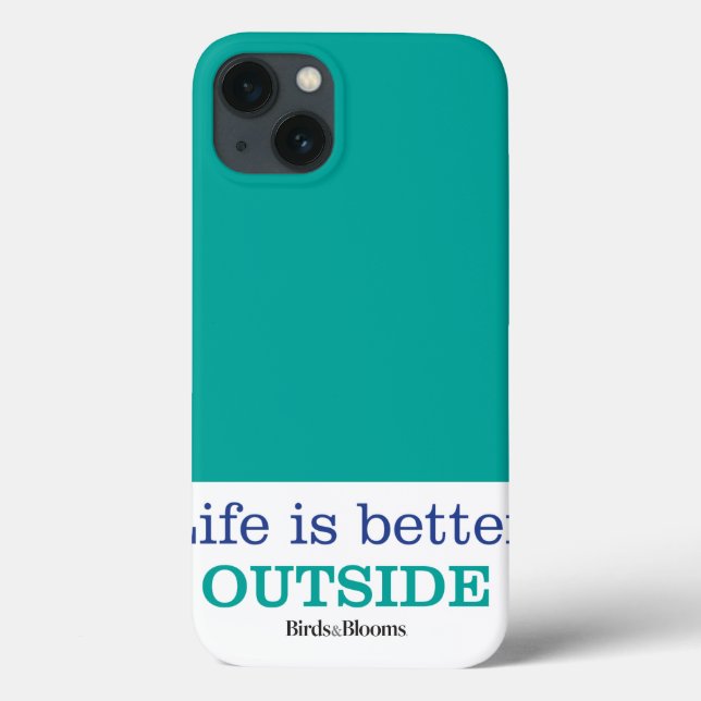 Coques Case-Mate iPhone La vie est meilleure à l'extérieur (Verso)