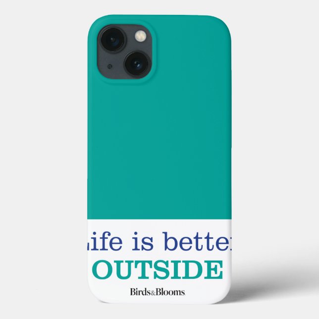 Coques Case-Mate iPhone La vie est meilleure à l'extérieur (Verso)