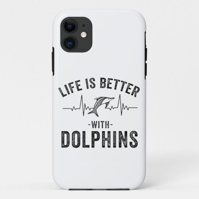 Coques Case-Mate iPhone La vie est meilleure avec la ligne de rythme cool  (Dos)