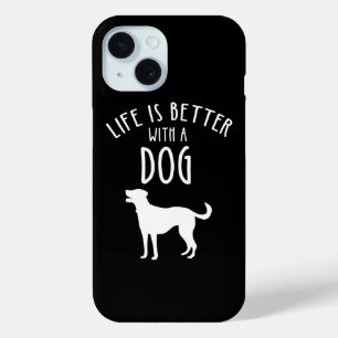 Coque Case-Mate iPhone La Vie Est Meilleure Avec Un Chien