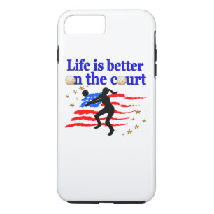 COQUE Case-Mate iPhone LA VIE EST MEILLEURE SUR LA COUR USA VOLLEYBALL DE