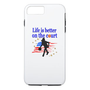 COQUES POUR iPhone LA VIE EST MEILLEURE SUR LE DESIGN DE COURT USA