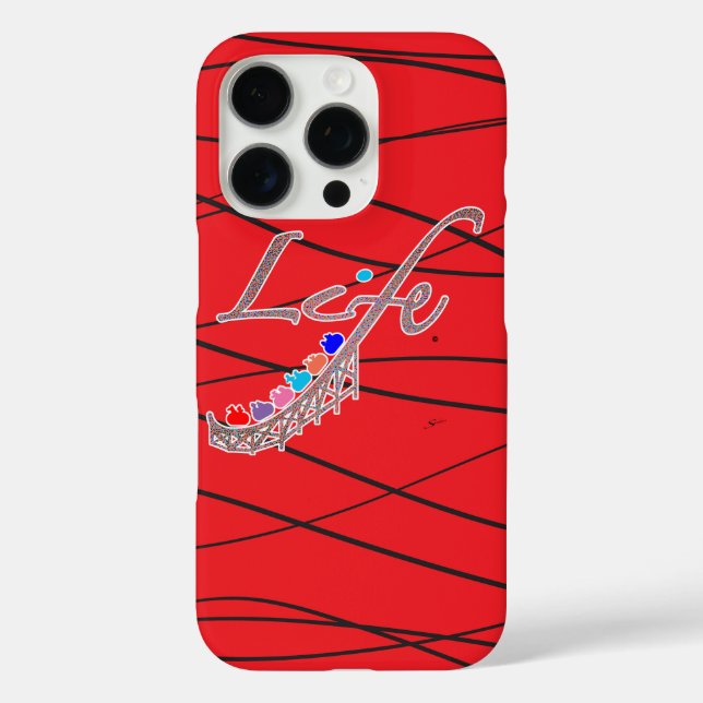 Coques Case-Mate iPhone La vie est un grand huit (Verso)