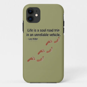 Etui iPhone Case-Mate La vie est un voyage d'âme dans un véhicule peu fi
