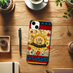 Coque Case-Mate iPhone La vie est une aventure Citation Inspirivée