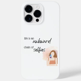 Coque Case-Mate iPhone La vie est une chaîne de selfies embarrassante
