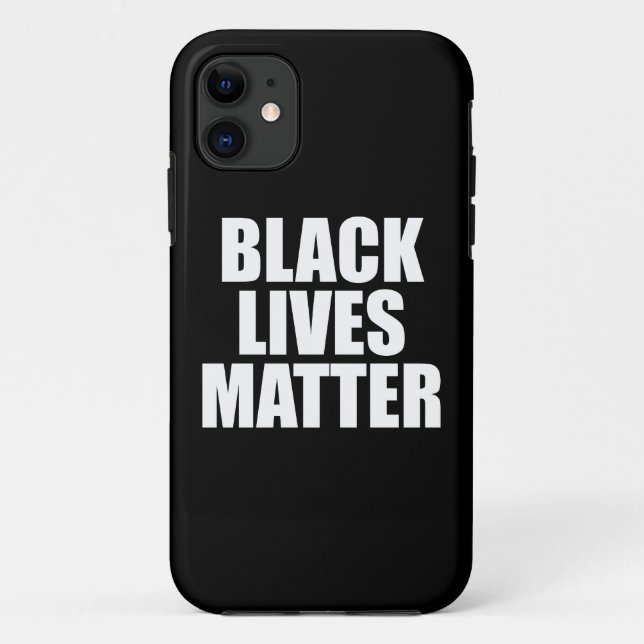 Coques Case-Mate iPhone La vie noire importe (Dos)