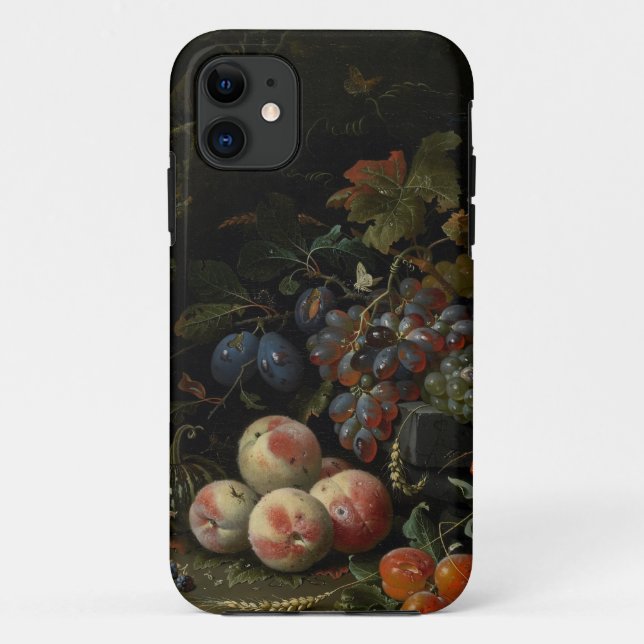 Coques Case-Mate iPhone La vie toujours avec le fruit, le feuillage et les (Dos)