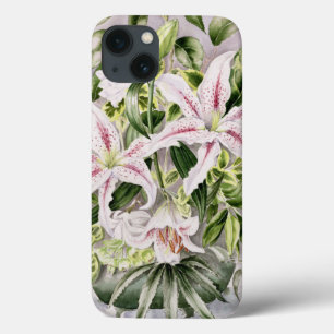 iPhone 13 Coque La vie toujours avec les lis 1996