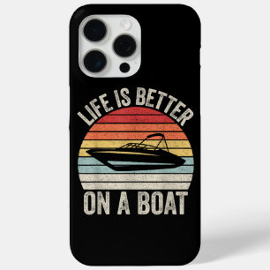 Coque Case-Mate iPhone La vie vintage est meilleure sur un bateau capitai