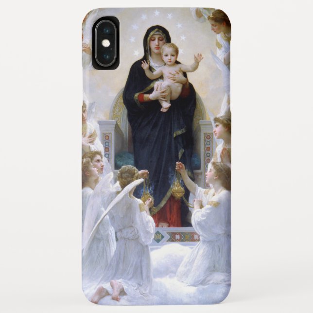 Coques Case-Mate iPhone La Vierge aux anges par William Adolphe Bouguere (Dos)