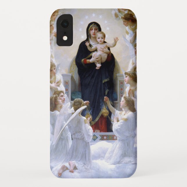 Coques Case-Mate iPhone La Vierge aux anges par William Adolphe Bouguere (Dos)