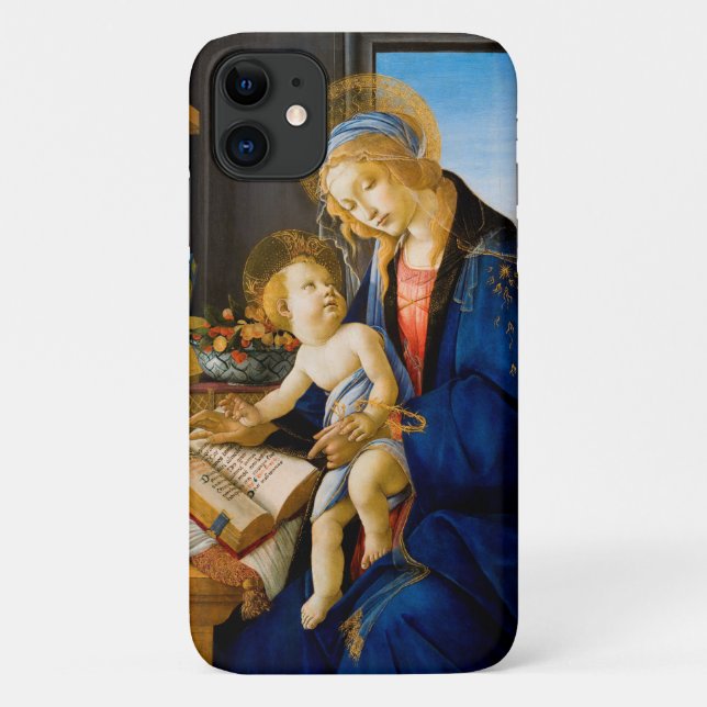 Coques Case-Mate iPhone La Vierge et l'Enfant, Sandro Botticelli (Dos)