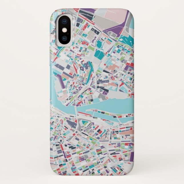 Coques Case-Mate iPhone La ville d'Amsterdam (Dos)
