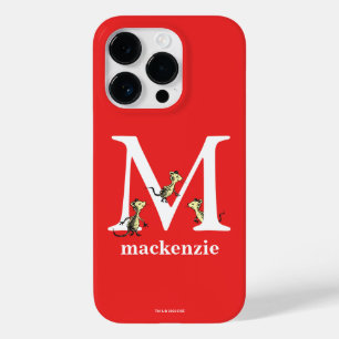 Coque Case-Mate iPhone L'ABC de Dr Seuss : Lettre M - Blanc Ajoutez vot