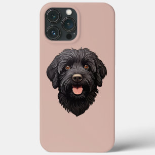 Case-Mate iPhone Case Labradoodle Chien Noir