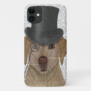 Case-Mate iPhone Case Labrador jaune, terroir et Casquette