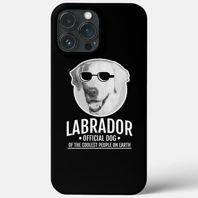 Coques Case-Mate iPhone Labrador Official Dog Of The Coolest People (Verso)