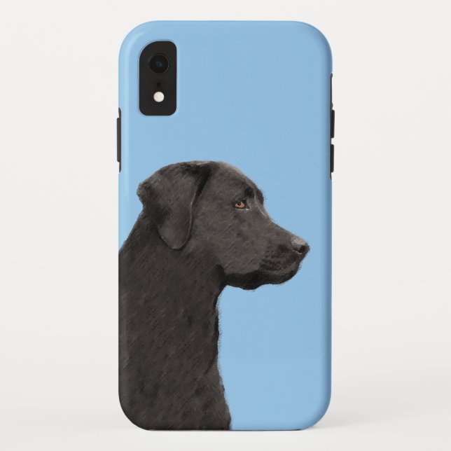 Coques Case-Mate iPhone Labrador Retriever Black Peinture Original Chien A (Dos)