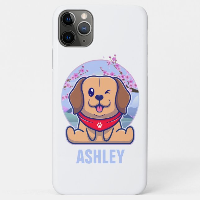 Coques Case-Mate iPhone Labrador Retriever Kawaii Cadeau Chien Animal de C (Dos)