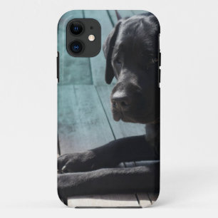 Coque Case-Mate iPhone Labrador retriever noir personnalisable
